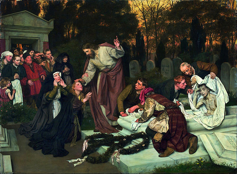 the raising of lazarus